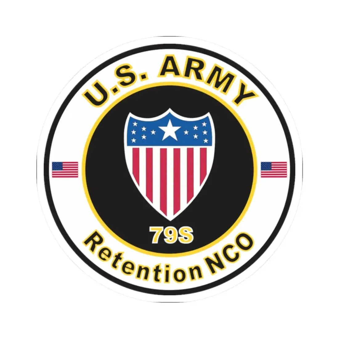 MOS 79S Retention NCO (U.S. Army) STICKER Vinyl Kiss-Cut Decal - The Sticker Space