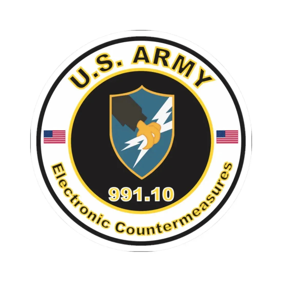 MOS 991.10 Electronic Countermeasures (U.S. Army) STICKER Vinyl Kiss-Cut Decal - The Sticker Space