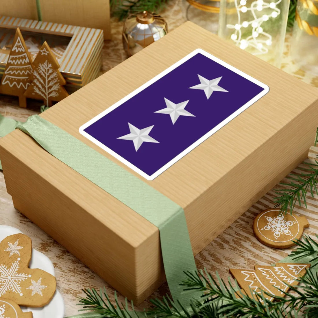 Mozambique AirForce OF 8 (Mozambique) (Military Rank) STICKER Vinyl Kiss-Cut Decal - The Sticker Space