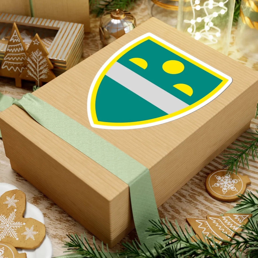 MS seal (Slovenia) (Coat of Arms) STICKER Vinyl Kiss-Cut Decal - The Sticker Space