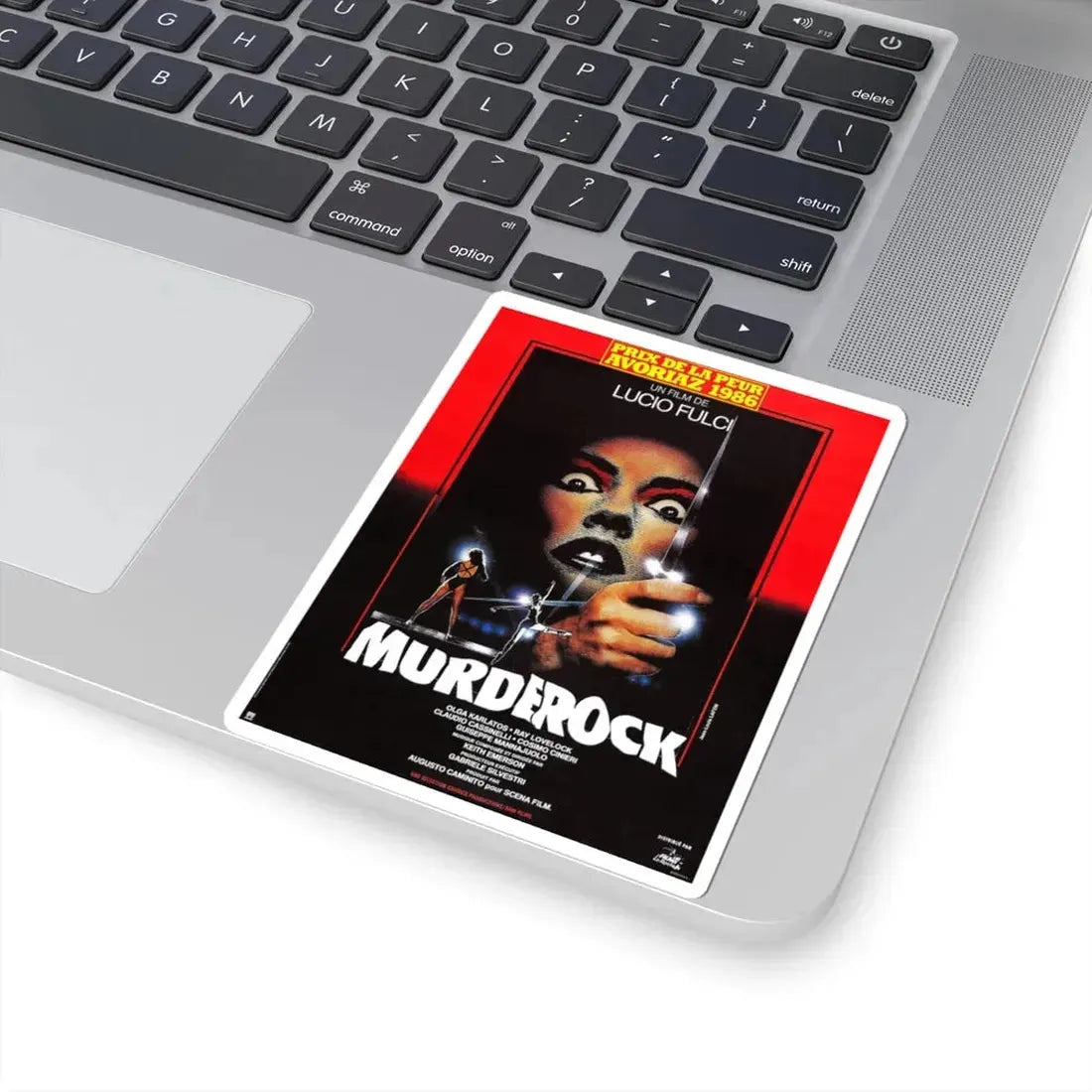 MURDER ROCK (FRENCH) 1984 Movie Poster - STICKER Vinyl Kiss-Cut Decal - The Sticker Space