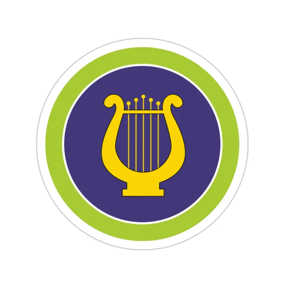 Music (Boy Scouts Merit Badge) STICKER Vinyl Die-Cut Decal - The Sticker Space