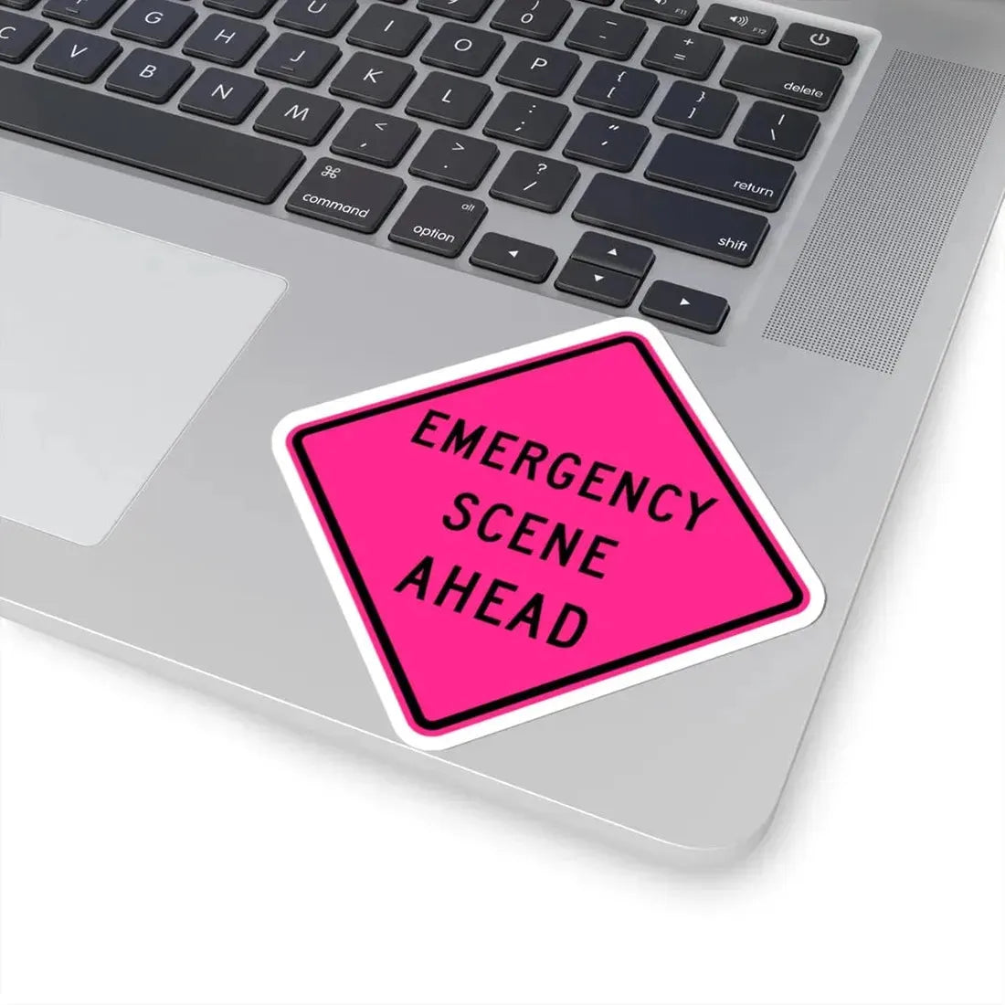 MUTCD-CA W90 (California) (Road Sign) STICKER Vinyl Kiss-Cut Decal - The Sticker Space