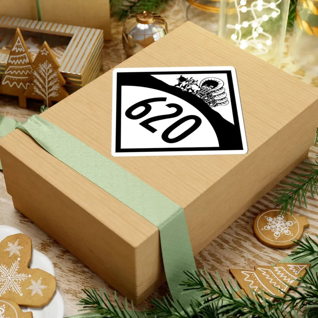 N-620 1950 (Nebraska) (Road Sign) STICKER Vinyl Kiss-Cut Decal - The Sticker Space