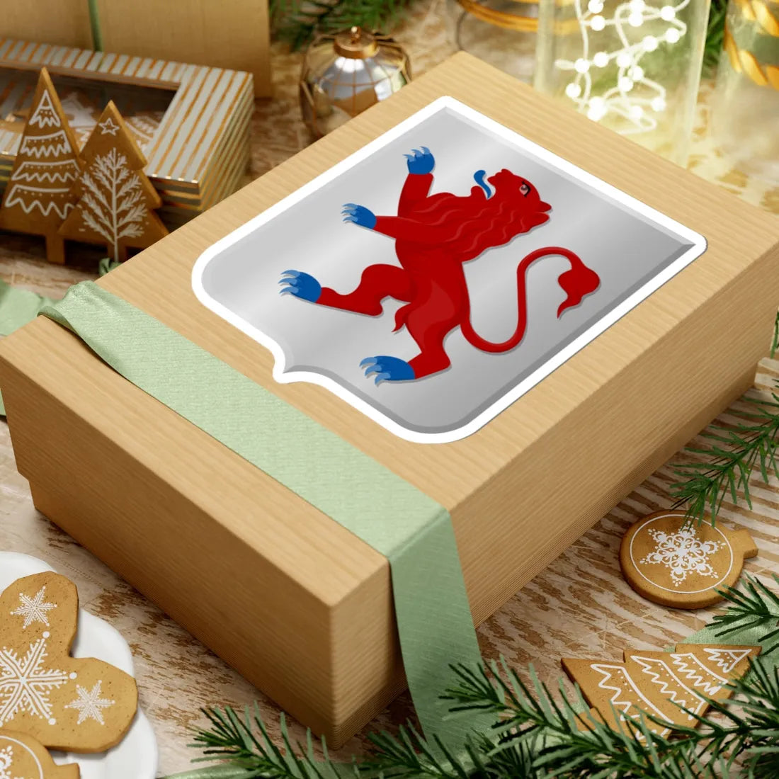 Naaldwijk wapen 1816 (Netherlands) (Coat of Arms) STICKER Vinyl Kiss-Cut Decal - The Sticker Space