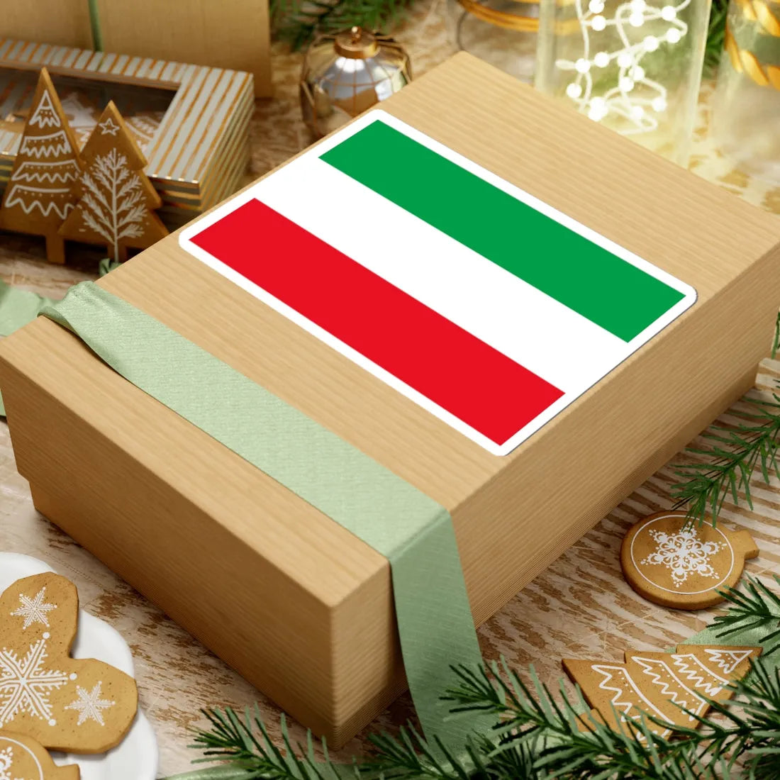 National flag of Iran (Iran) STICKER Vinyl Kiss-Cut Decal - The Sticker Space