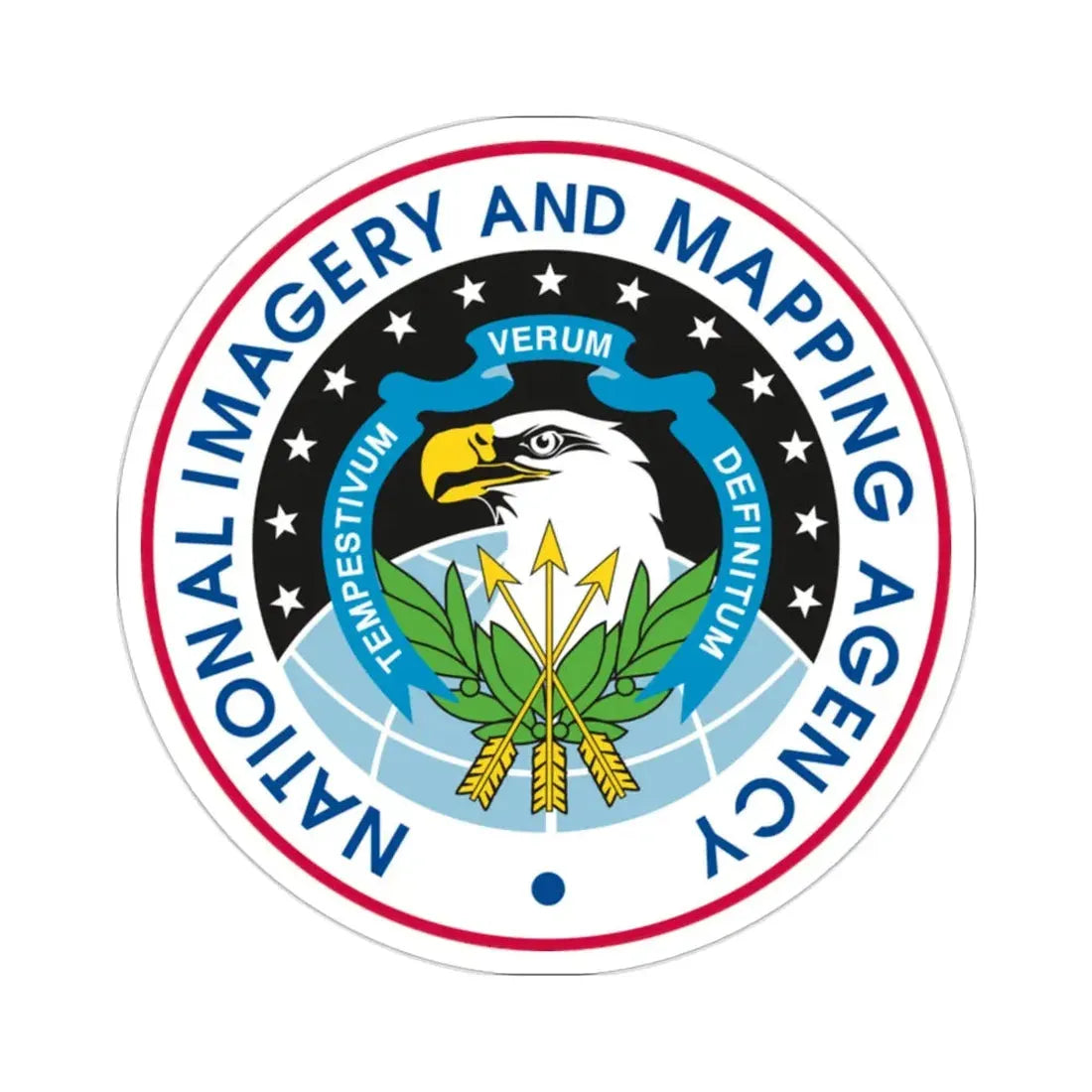 National Imagery and Mapping Agency NIMA STICKER Vinyl Die-Cut Decal - The Sticker Space