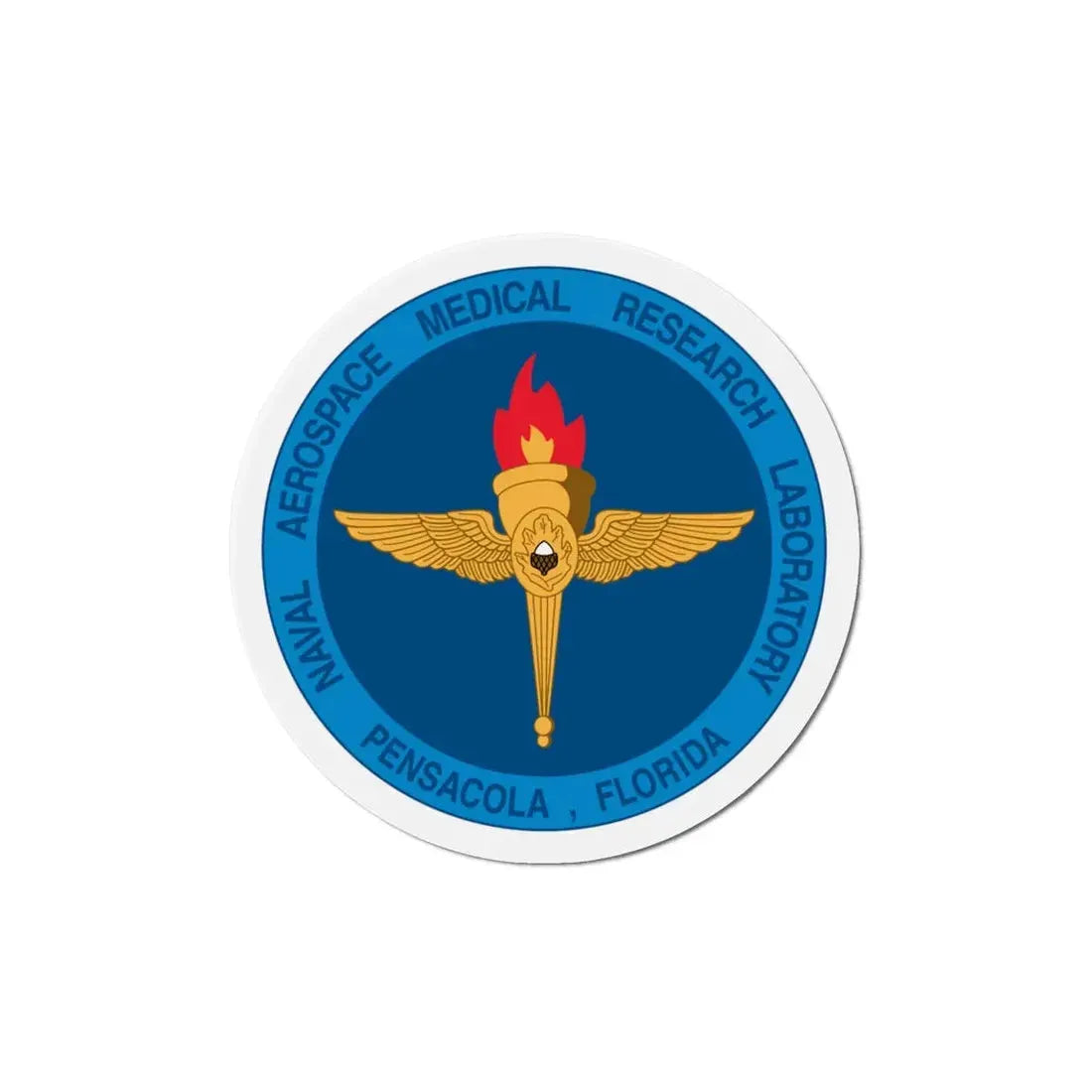 Naval Aerospace Medical Research Laboratory Florida (U.S. Navy) Refrigerator Magnet - The Sticker Space