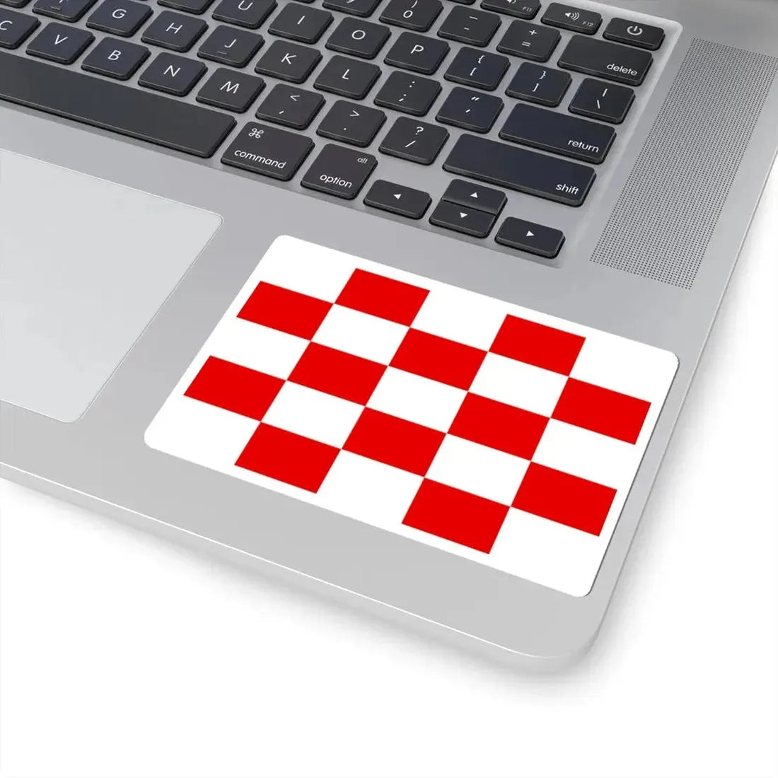 Naval ensign of Croatia 1941-1944 (Croatia) STICKER Vinyl Kiss-Cut Decal - The Sticker Space