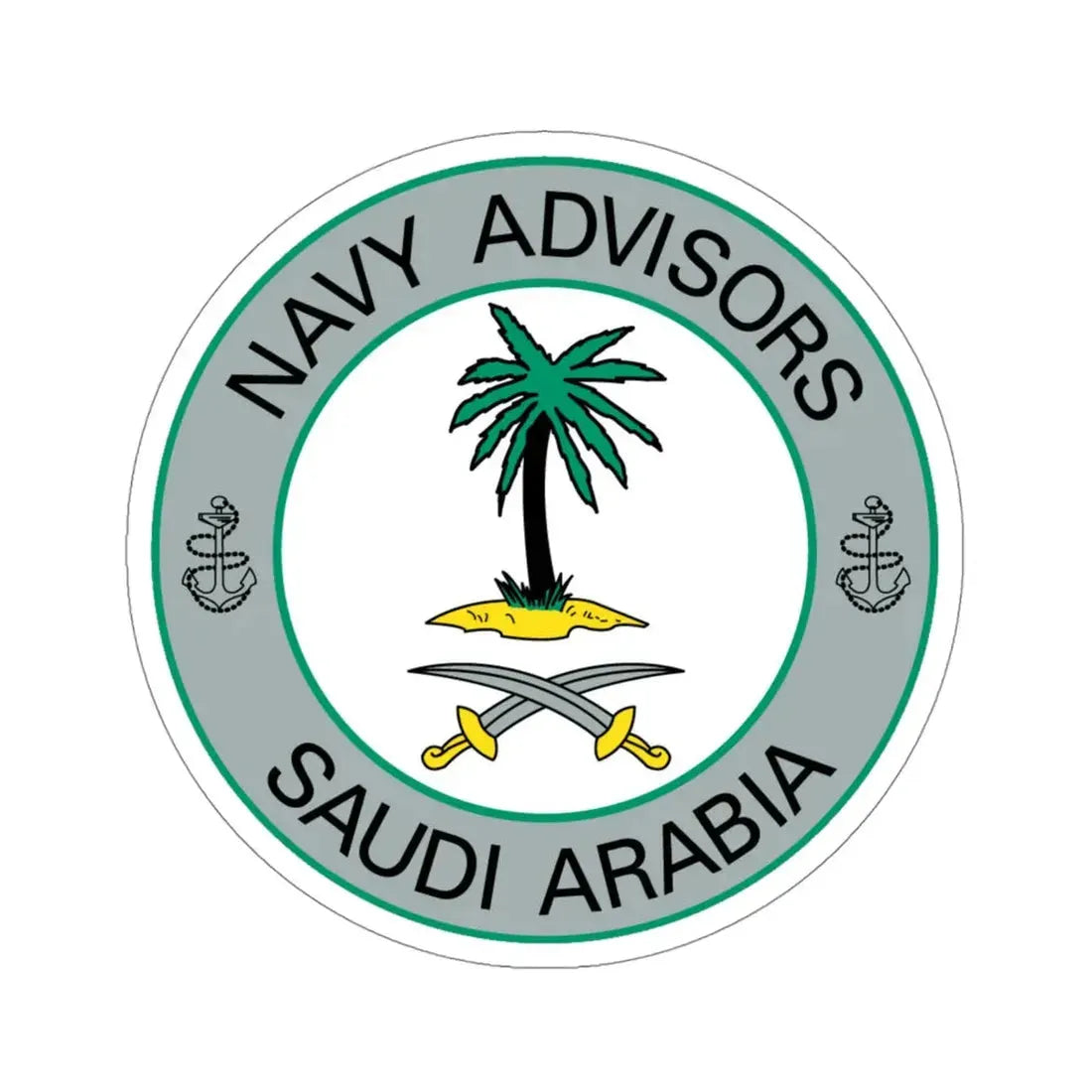 Navy Advisors Saudi Arabia (U.S. Navy) STICKER Vinyl Die-Cut Decal - The Sticker Space