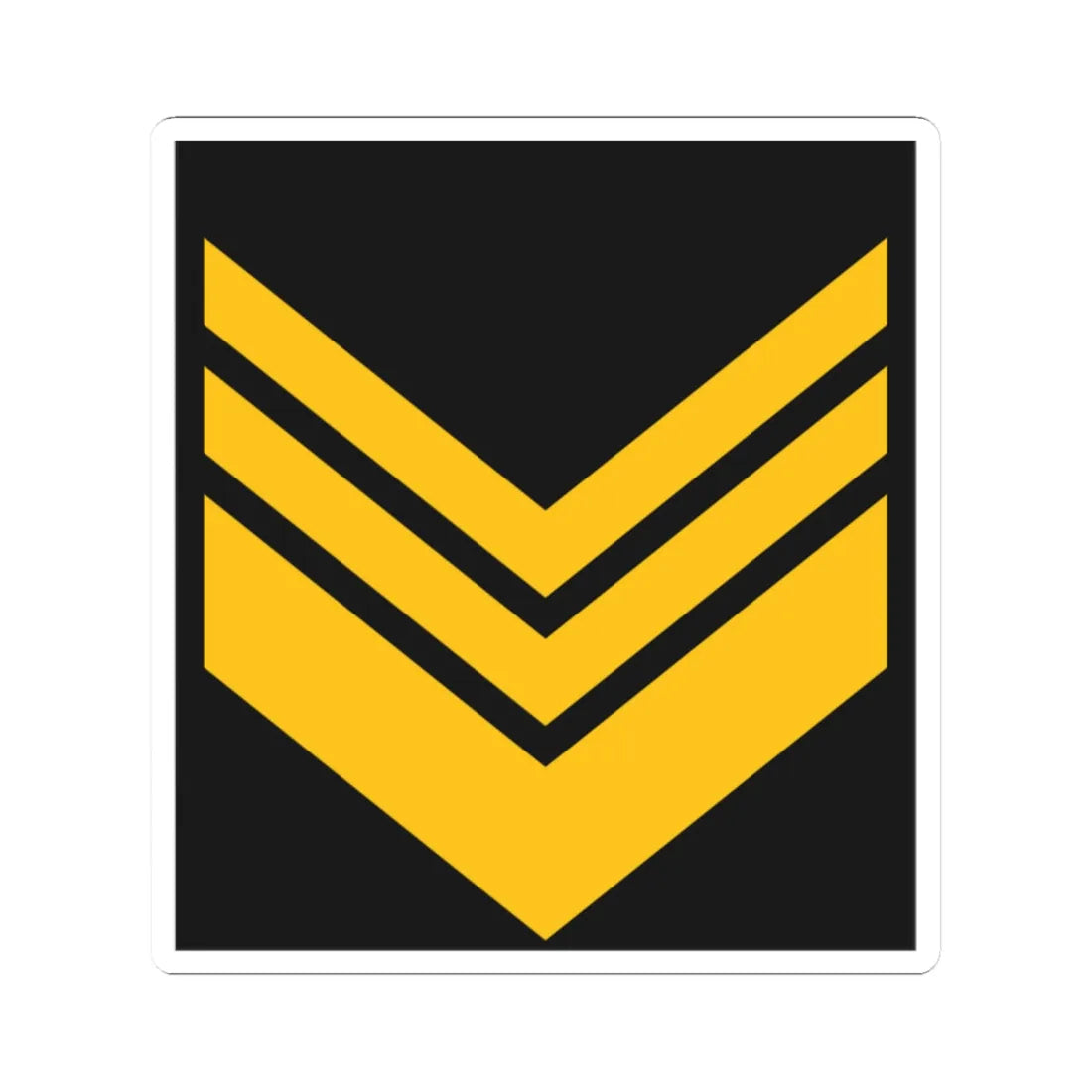 Navy ALB OR 9 (Albania) (Military Rank) STICKER Vinyl Kiss-Cut Decal - The Sticker Space