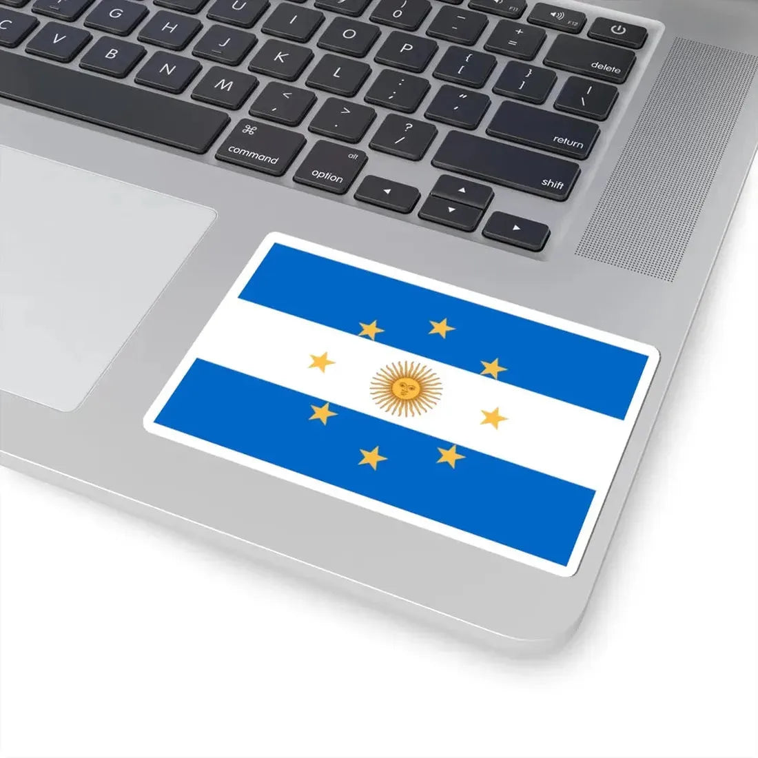 Navy Jack of Argentina 1818 - STICKER Vinyl Kiss-Cut Decal - The Sticker Space