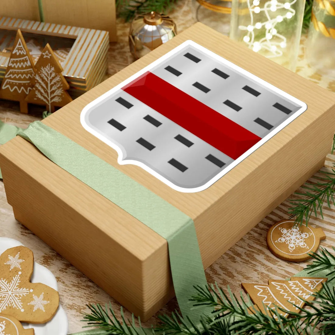 Nederveen-Cappel wapen (Netherlands) (Coat of Arms) STICKER Vinyl Kiss-Cut Decal - The Sticker Space