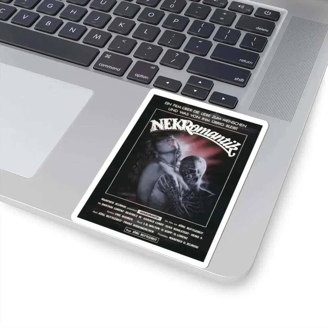 NEKROMANTIK 1988 Movie Poster - STICKER Vinyl Kiss-Cut Decal - The Sticker Space