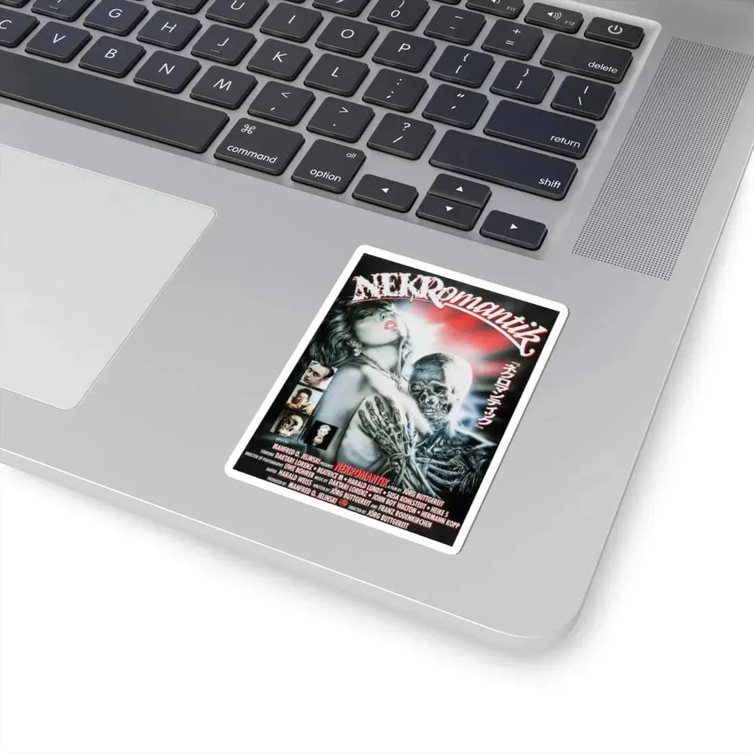 NEKROMANTIK (ASIAN) 1988 Movie Poster - STICKER Vinyl Kiss-Cut Decal - The Sticker Space