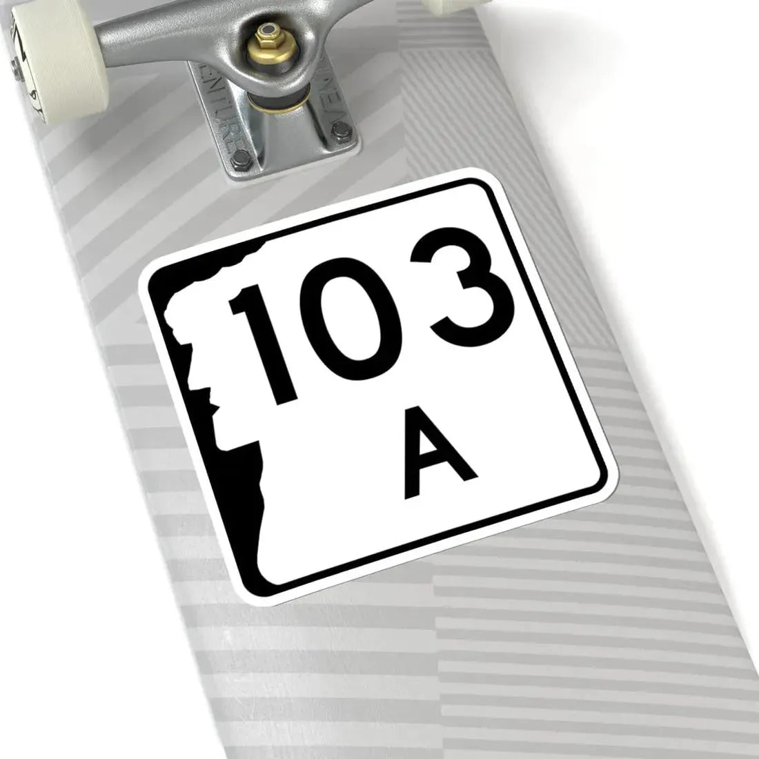 NH Route 103A (New Hampshire) (Road Sign) STICKER Vinyl Kiss-Cut Decal - The Sticker Space