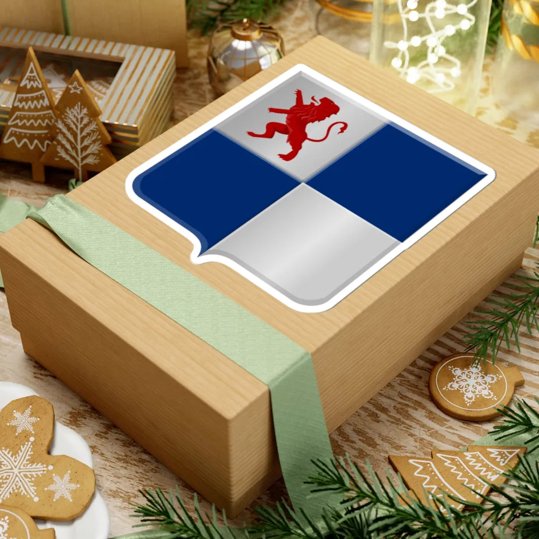 Nieuwe Niedorp-wapen (Netherlands) (Coat of Arms) STICKER Vinyl Kiss-Cut Decal - The Sticker Space