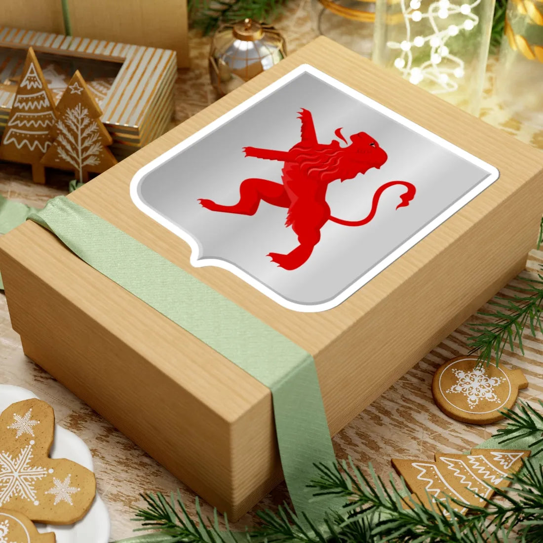 Nieuwerkerk aan den IJssel wapen (Netherlands) (Coat of Arms) STICKER Vinyl Kiss-Cut Decal - The Sticker Space