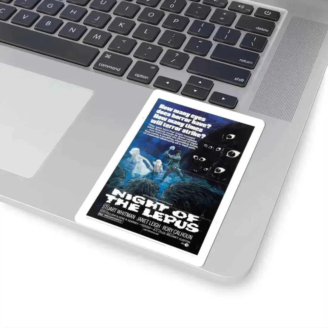 NIGHT OF THE LEPUS 1972 Movie Poster - STICKER Vinyl Kiss-Cut Decal - The Sticker Space
