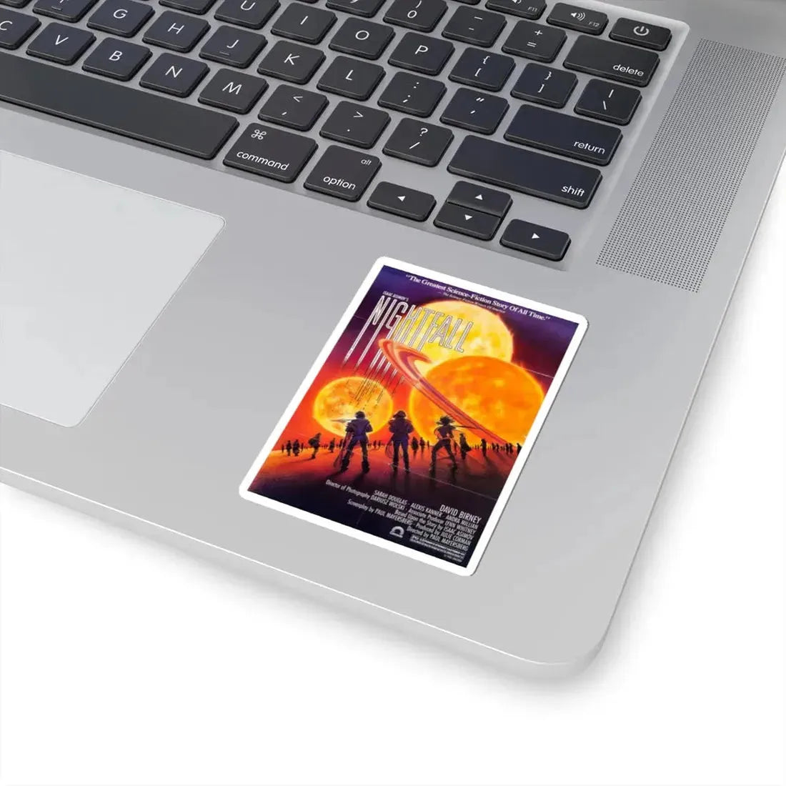 Nightfall 1988 Movie Poster - STICKER Vinyl Kiss-Cut Decal - The Sticker Space