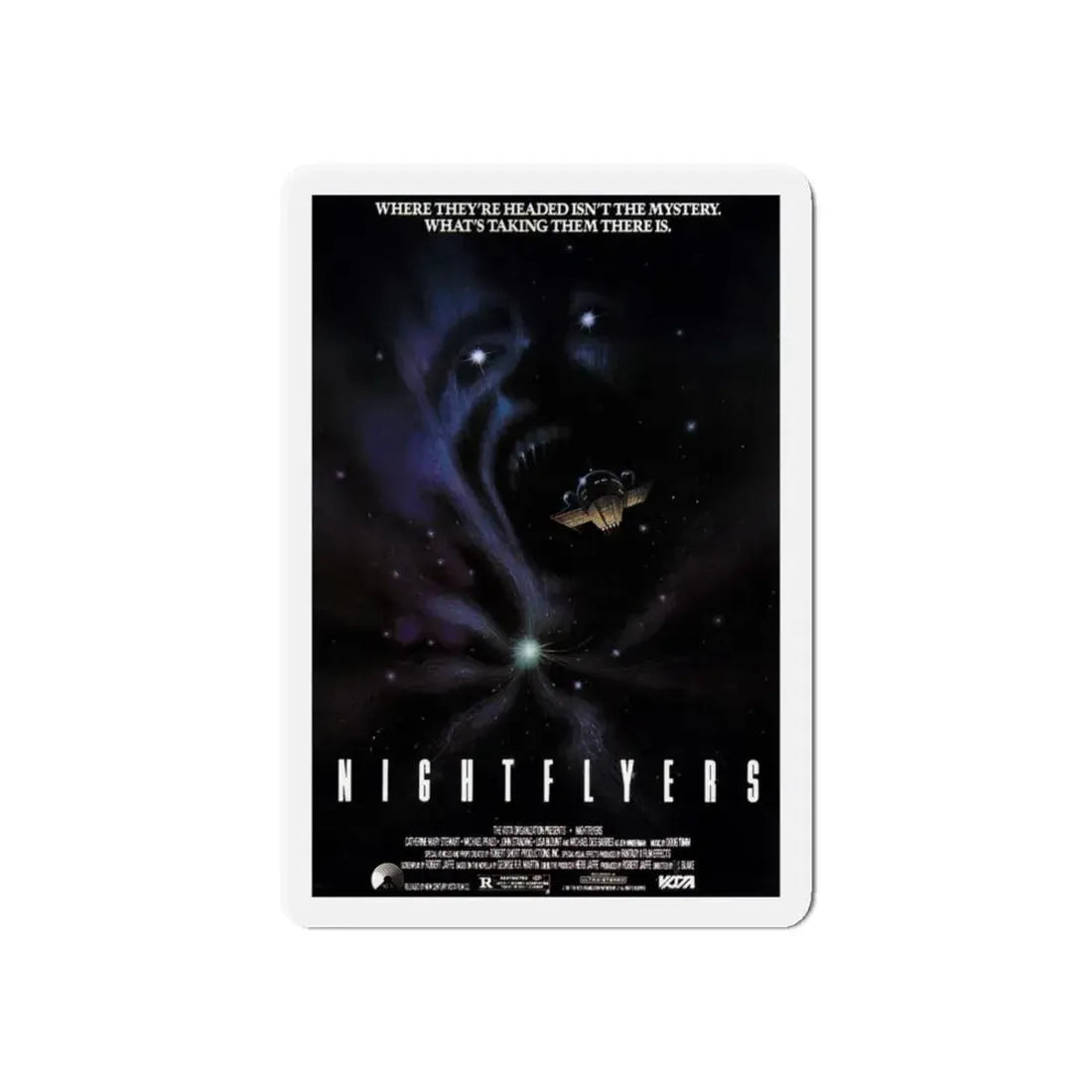 NIGHTFLYERS 1987 Movie Poster - Refrigerator Magnet - The Sticker Space