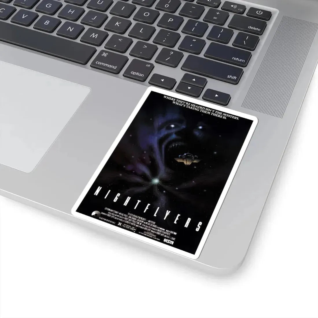 NIGHTFLYERS 1987 Movie Poster - STICKER Vinyl Kiss-Cut Decal - The Sticker Space