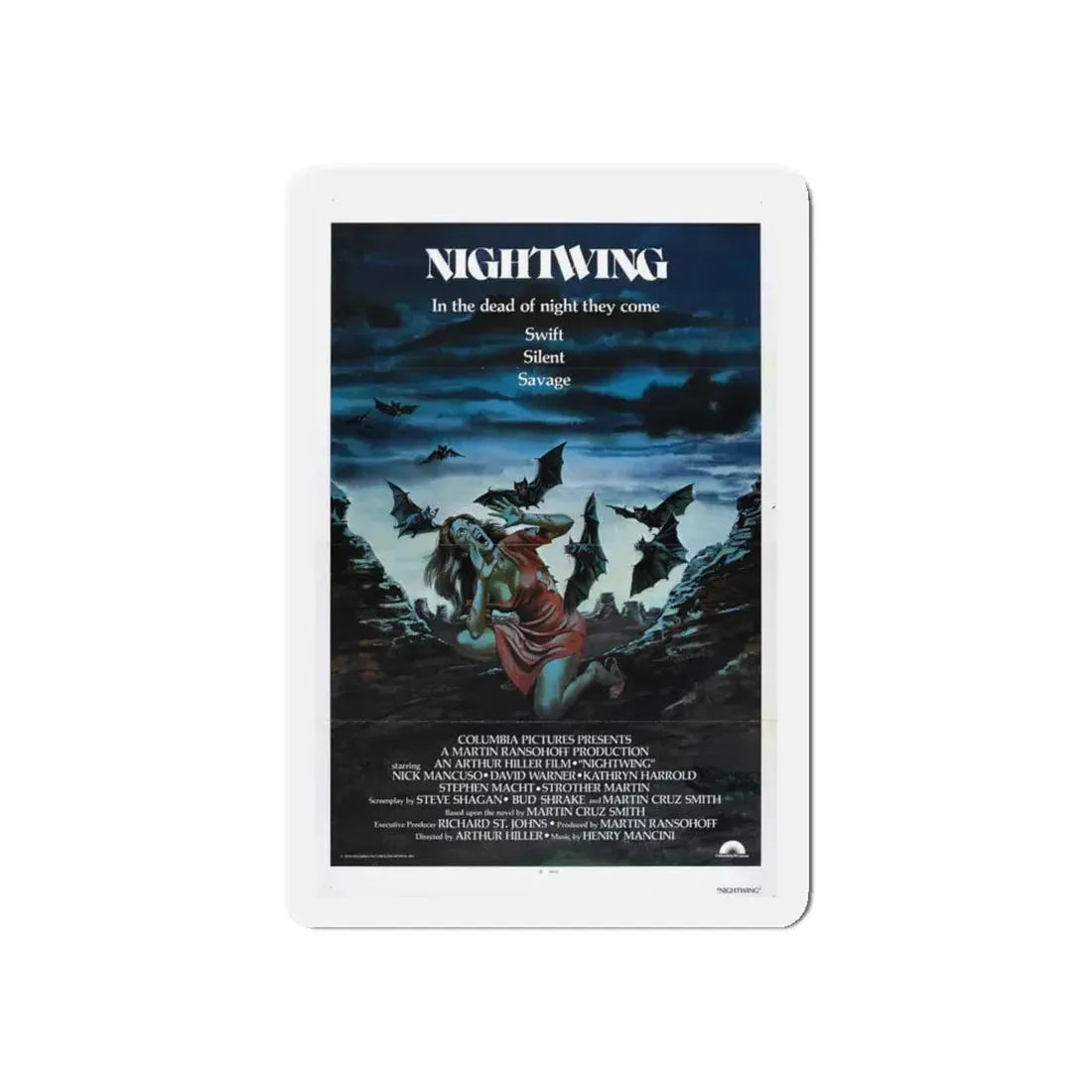 NIGHTWING 1979 Movie Poster - Refrigerator Magnet - The Sticker Space