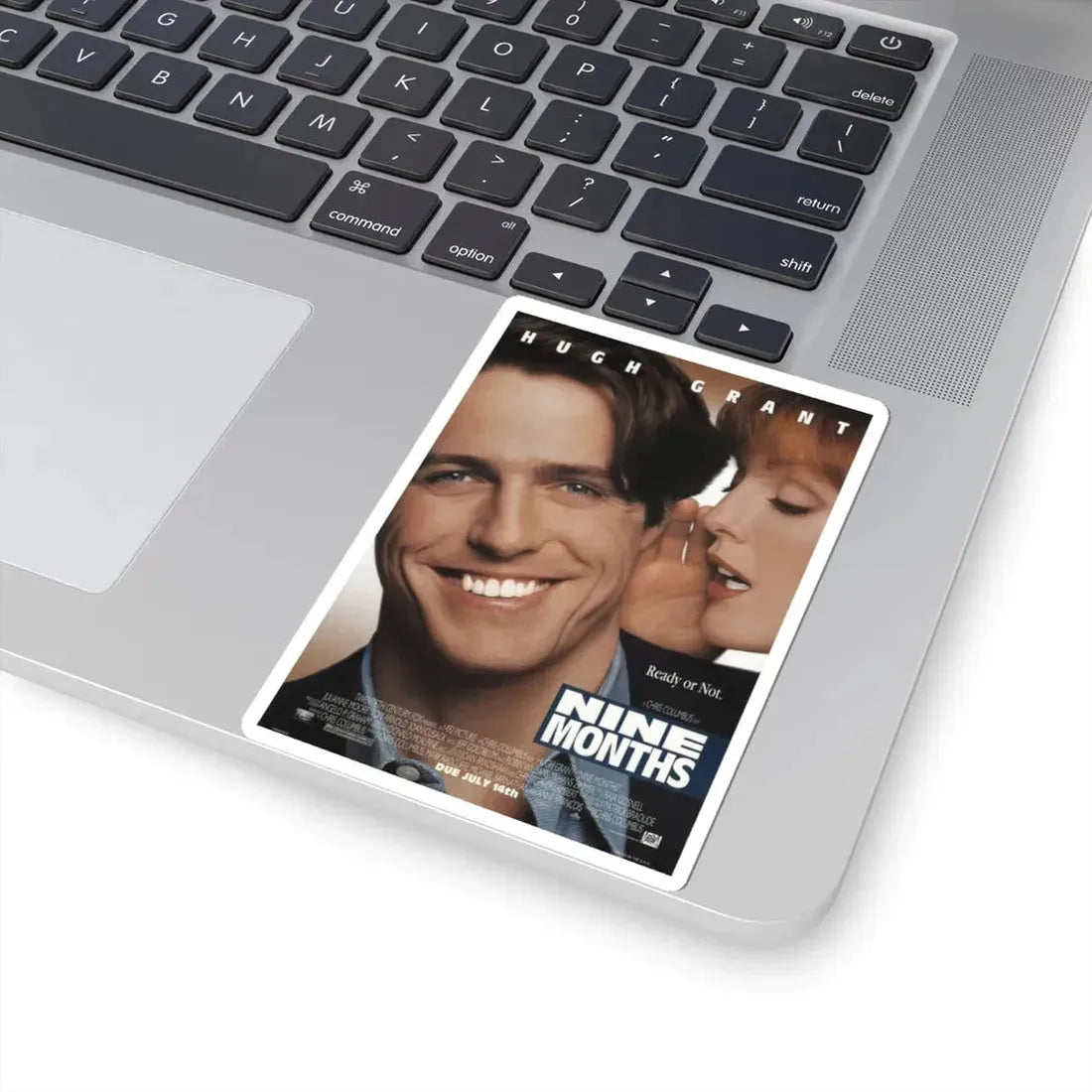 Nine Months 1995 Movie Poster - STICKER Vinyl Kiss-Cut Decal - The Sticker Space