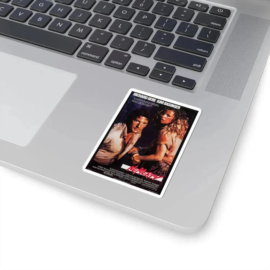 No Mercy 1986 Movie Poster - STICKER Vinyl Kiss-Cut Decal - The Sticker Space