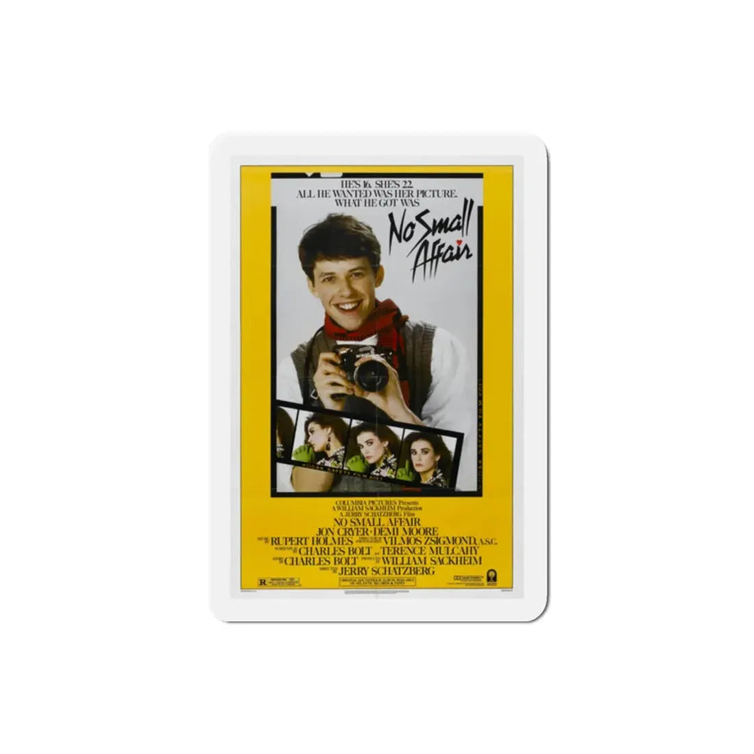 No Small Affair 1984 Movie Poster Refrigerator Magnet - The Sticker Space