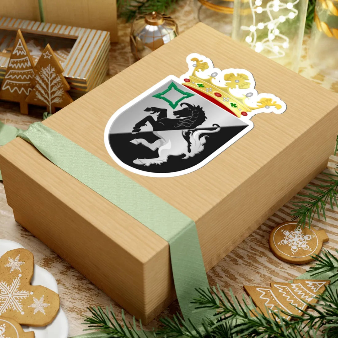 Norg wapen 1948 (Netherlands) (Coat of Arms) STICKER Vinyl Kiss-Cut Decal - The Sticker Space