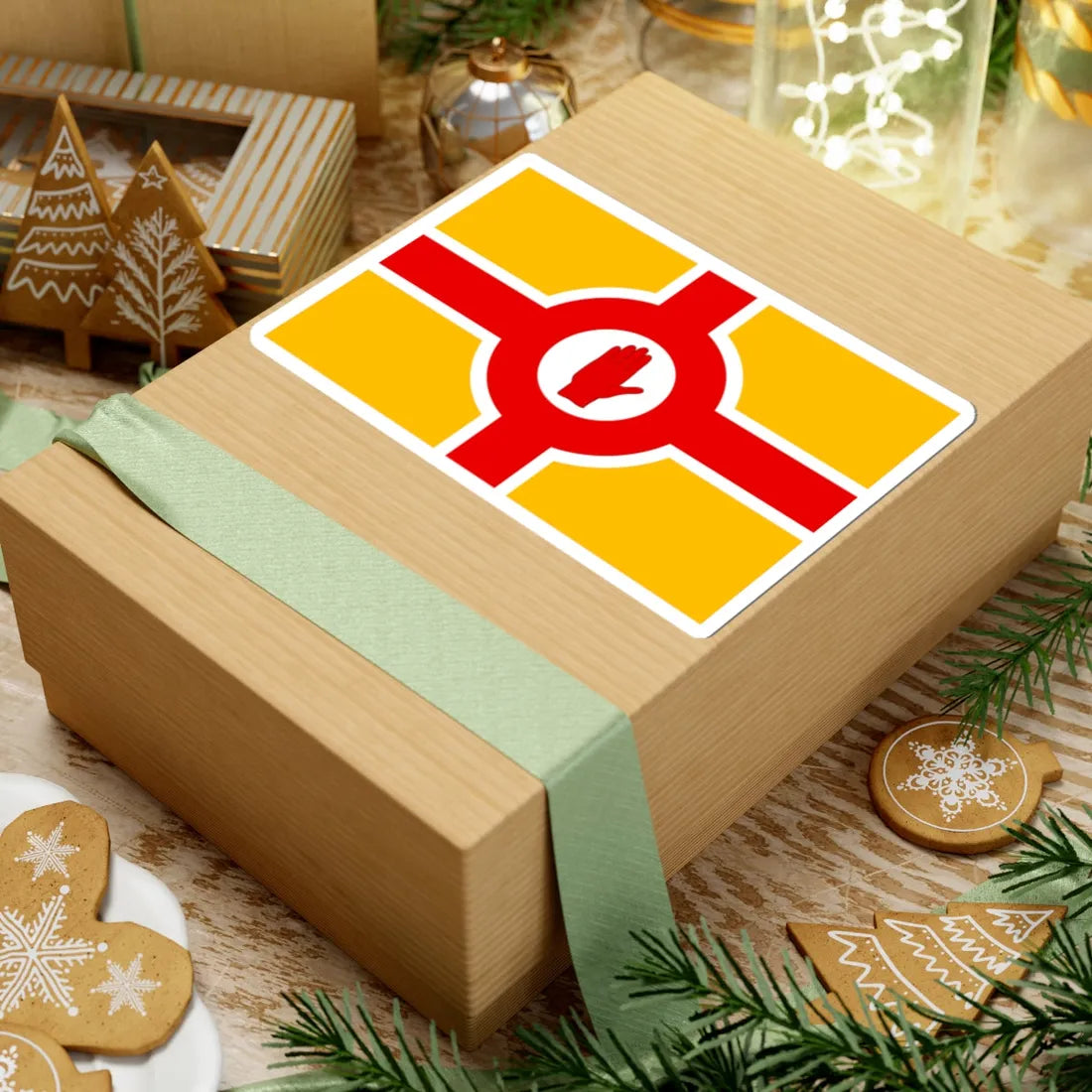 Northern Ireland Flag Proposal (Ireland) STICKER Vinyl Kiss-Cut Decal - The Sticker Space