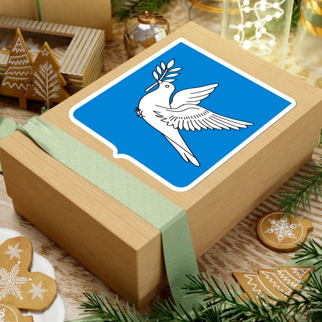 Novgorod Republic Peace Dove Shield (Russia) (Coat of Arms) STICKER Vinyl Kiss-Cut Decal - The Sticker Space