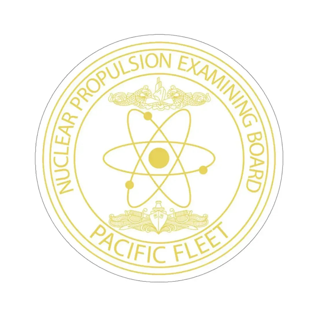 Nuclear Propulsion Examining Board Pacific Fleet (U.S. Navy) STICKER Vinyl Die-Cut Decal - The Sticker Space