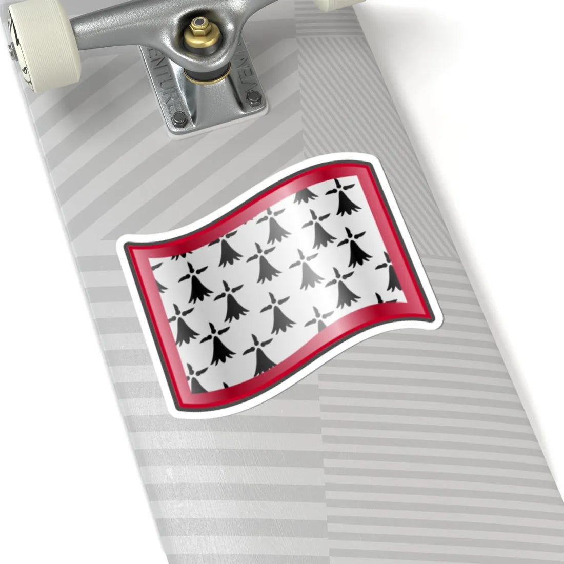 Nuvola Limousin flag (France) STICKER Vinyl Kiss-Cut Decal - The Sticker Space