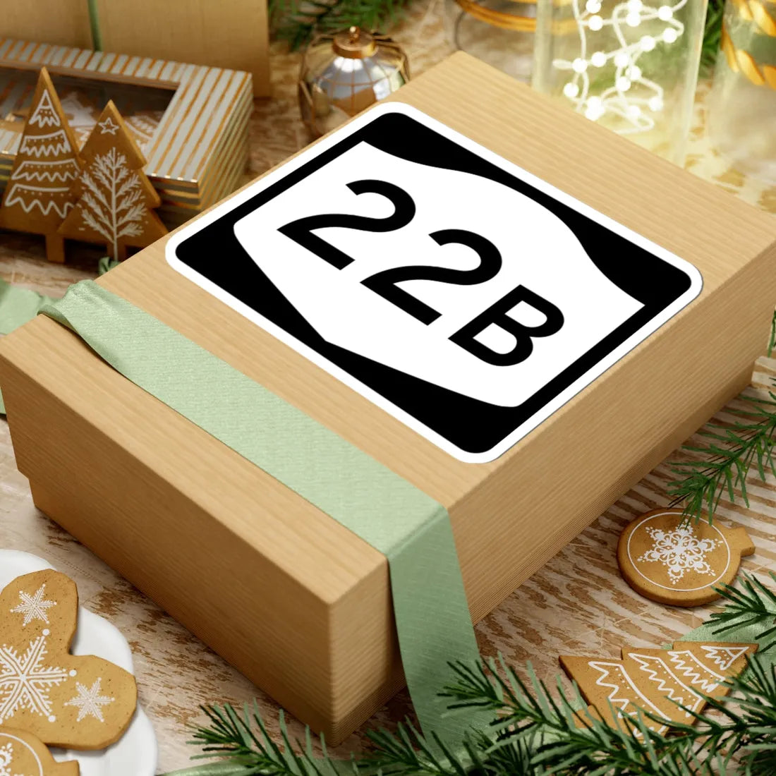 NY-22B (New York) (Road Sign) STICKER Vinyl Kiss-Cut Decal - The Sticker Space