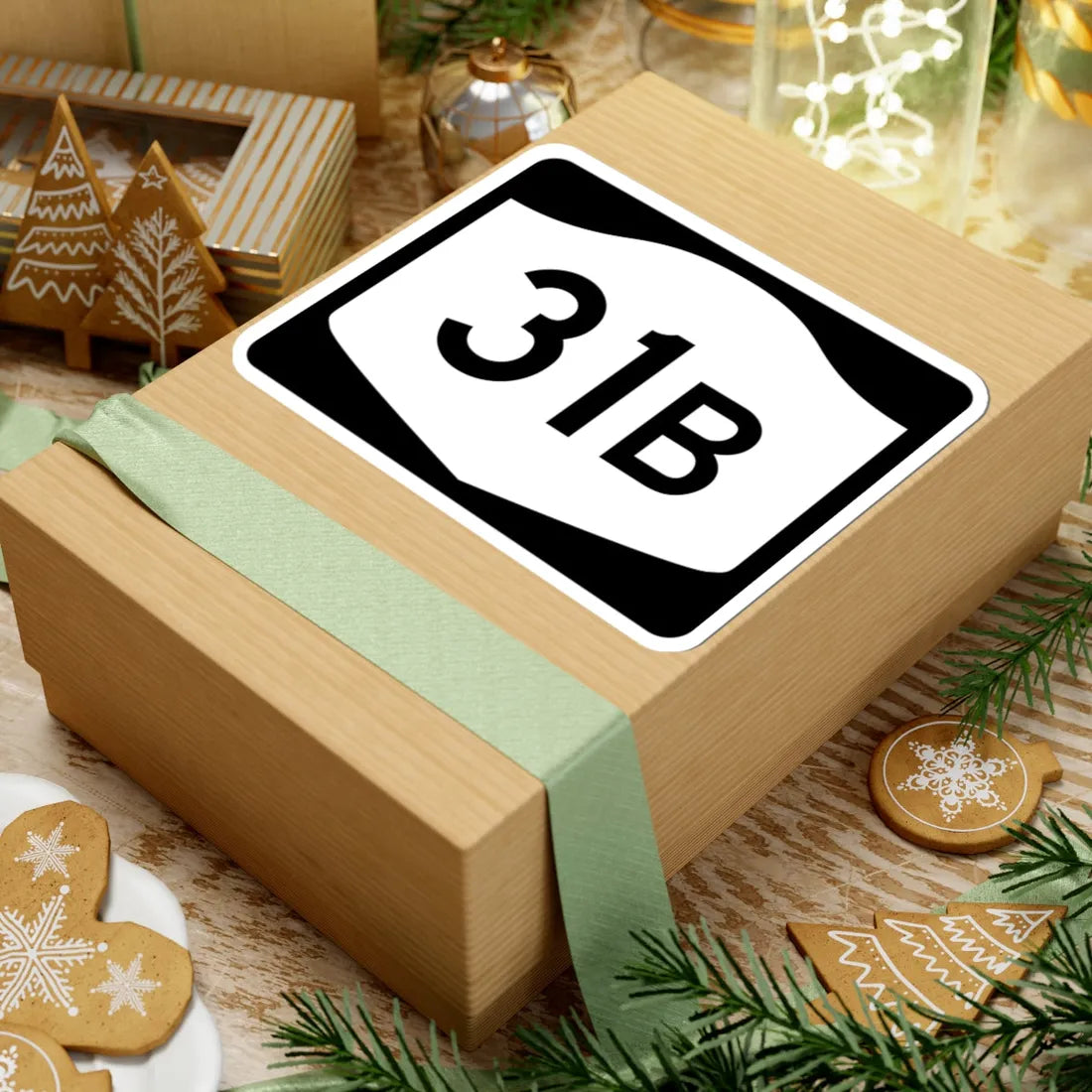 NY-31B (New York) (Road Sign) STICKER Vinyl Kiss-Cut Decal - The Sticker Space