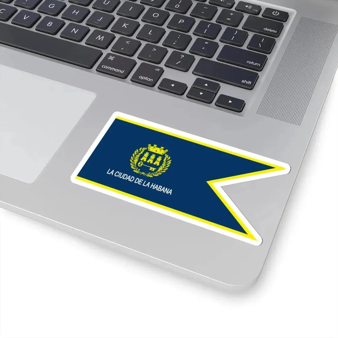 Official flag of Havana Cuba (Cuba) STICKER Vinyl Kiss-Cut Decal - The Sticker Space