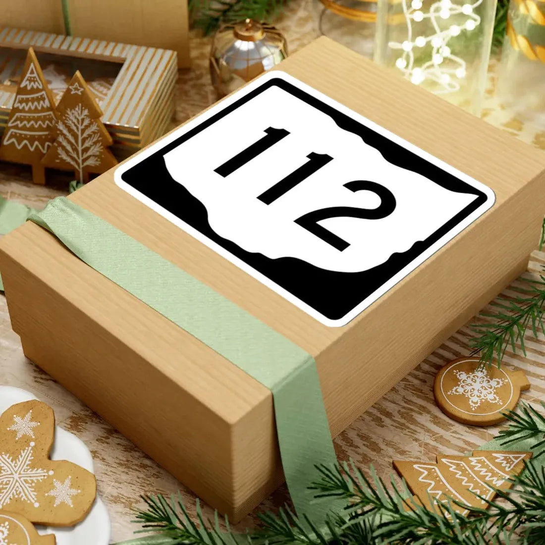 OH-112 (Ohio) (Road Sign) STICKER Vinyl Kiss-Cut Decal - The Sticker Space