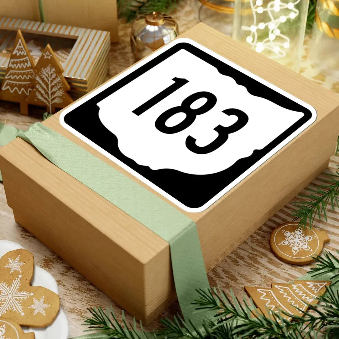 OH-183 1967 (Ohio) (Road Sign) STICKER Vinyl Kiss-Cut Decal - The Sticker Space