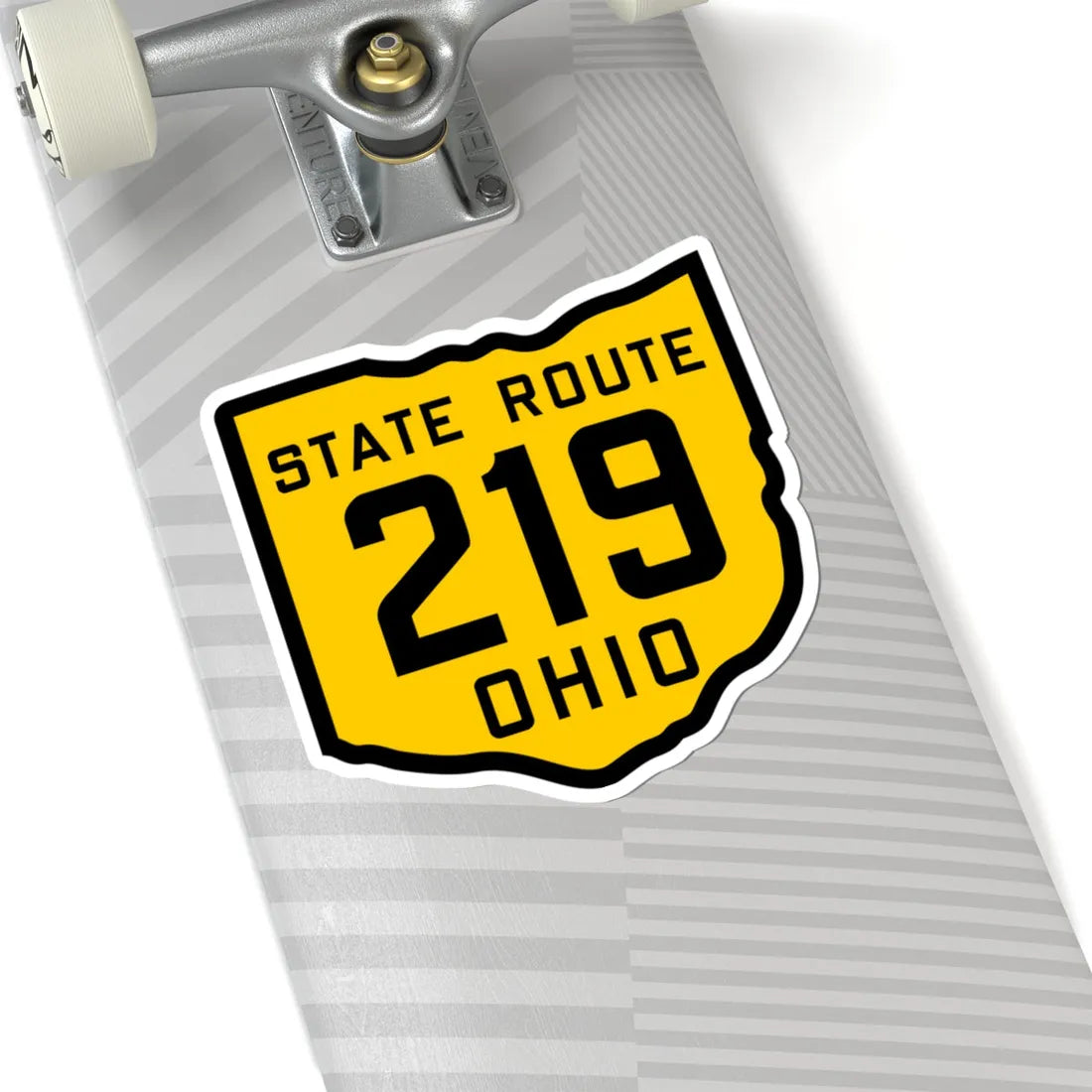 OH-219 1920 (Ohio) (Road Sign) STICKER Vinyl Kiss-Cut Decal - The Sticker Space