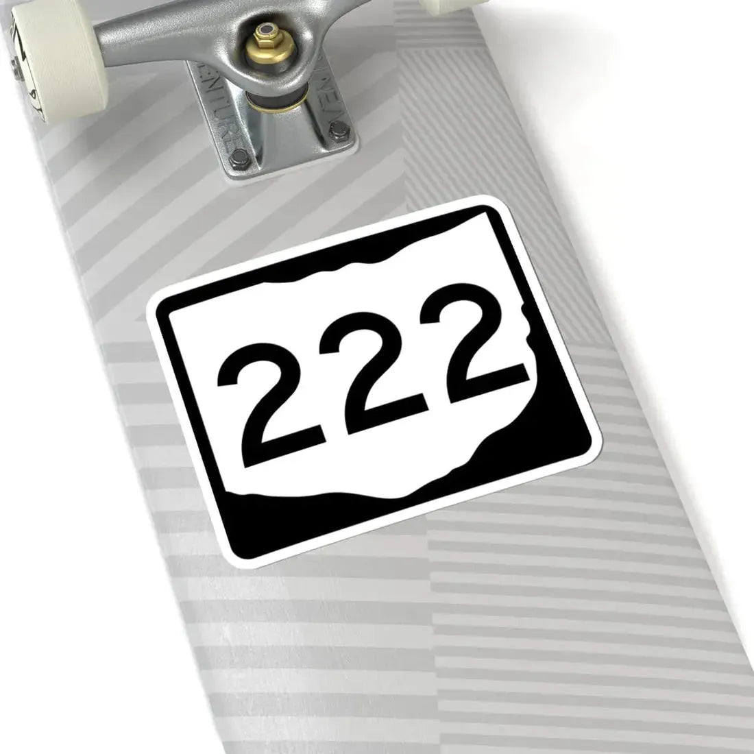 OH-222 (Ohio) (Road Sign) STICKER Vinyl Kiss-Cut Decal - The Sticker Space