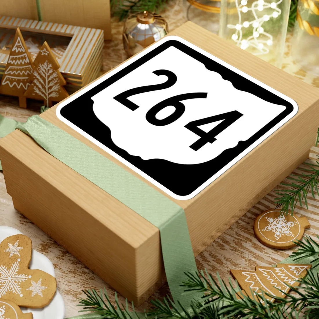 OH-264 1967 (Ohio) (Road Sign) STICKER Vinyl Kiss-Cut Decal - The Sticker Space