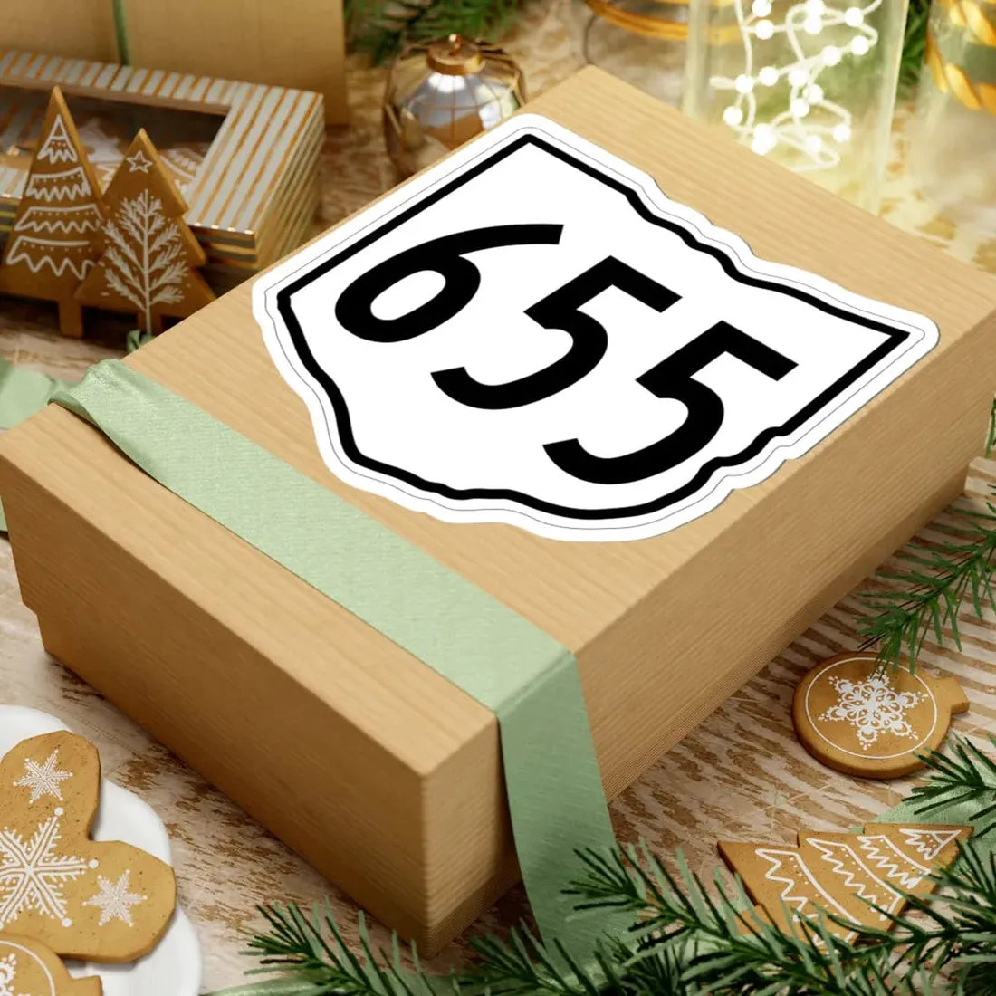 OH-655 1960 (Ohio) (Road Sign) STICKER Vinyl Kiss-Cut Decal - The Sticker Space