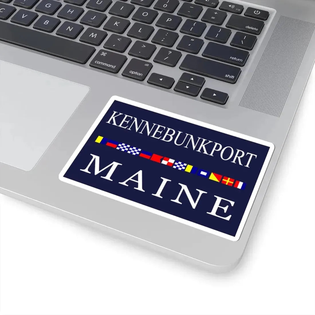 Old Flag of Kennebunkport Maine (United States) STICKER Vinyl Kiss-Cut Decal - The Sticker Space