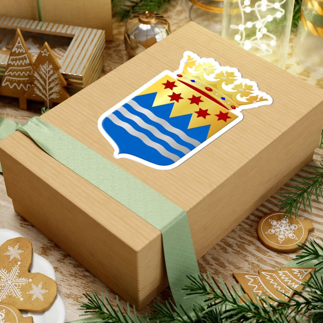 Oldambt wapen (Netherlands) (Coat of Arms) STICKER Vinyl Kiss-Cut Decal - The Sticker Space