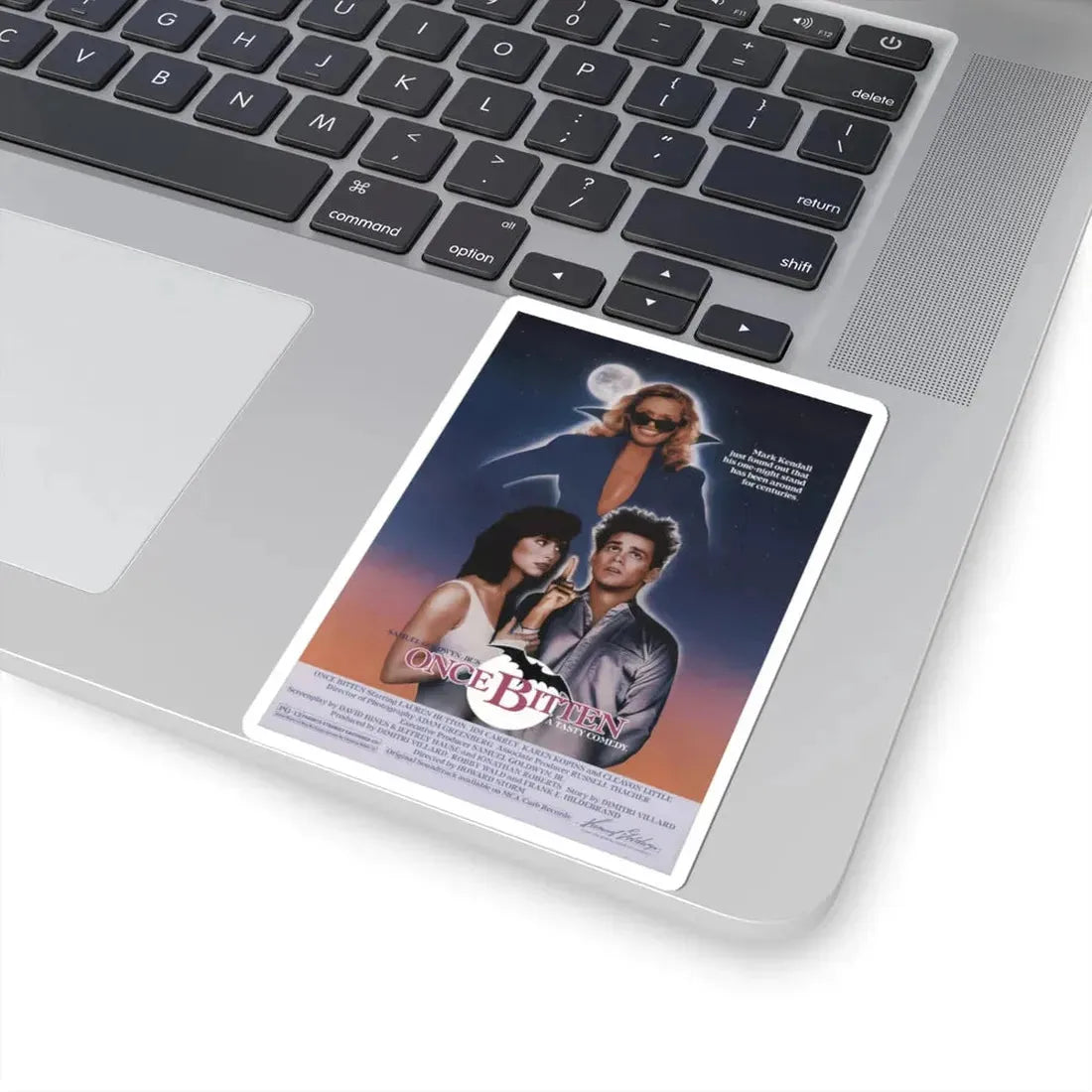 Once Bitten 1985 Movie Poster - STICKER Vinyl Kiss-Cut Decal - The Sticker Space