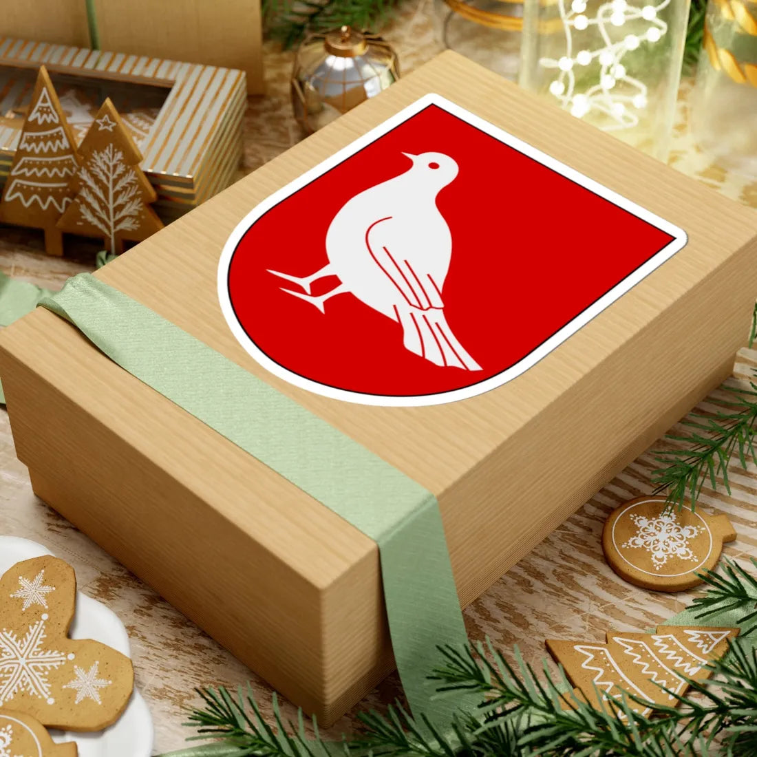 Onsjö vapen (Sweden) (Coat of Arms) STICKER Vinyl Kiss-Cut Decal - The Sticker Space