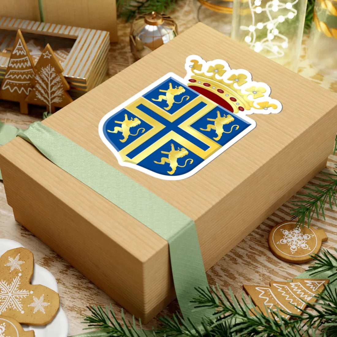 Ootmarsum wapen (Netherlands) (Coat of Arms) STICKER Vinyl Kiss-Cut Decal - The Sticker Space