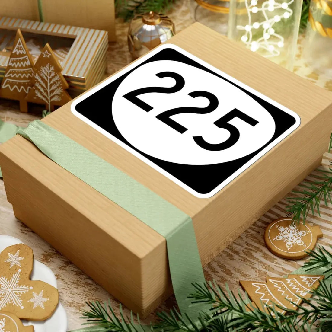 OR 225 (Oregon) (Road Sign) STICKER Vinyl Kiss-Cut Decal - The Sticker Space